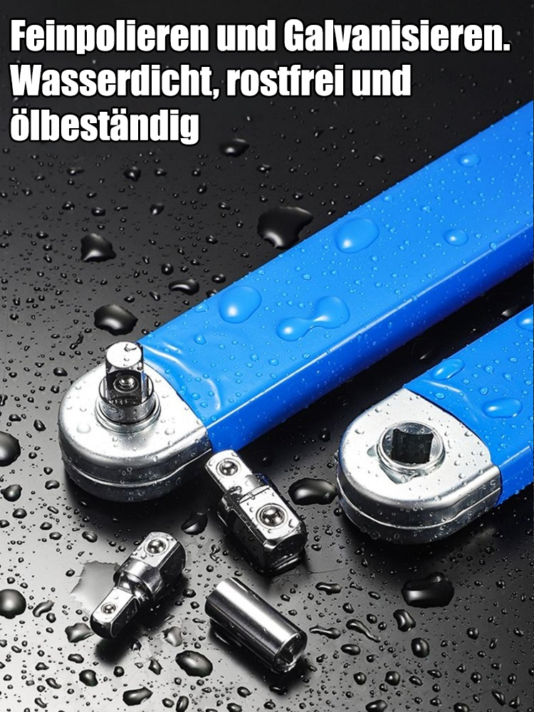 Multifunktionaler Verlängerungsschlüssel mit Ratsche