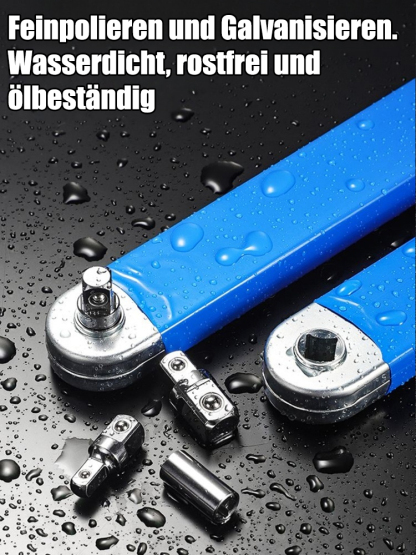 Multifunktionaler Verlängerungsschlüssel mit Ratsche