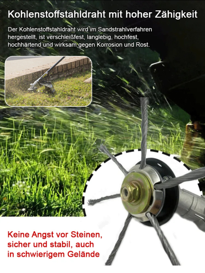 Kleiner Lithium-Mähkopf