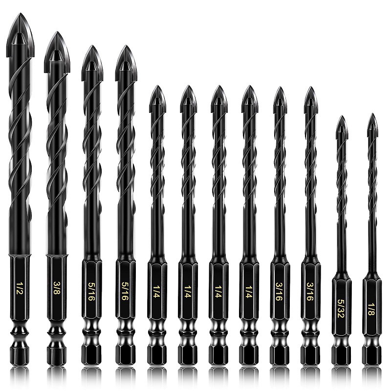 Wolframstahl-Kreuzbohrer-Set