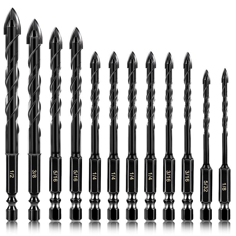 Wolframstahl-Kreuzbohrer-Set