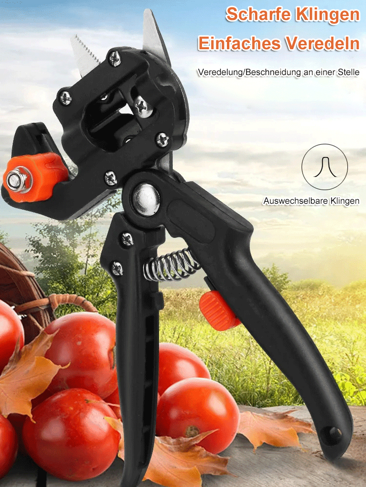 Multifunktionales Veredelungsmesser für Obstbäume