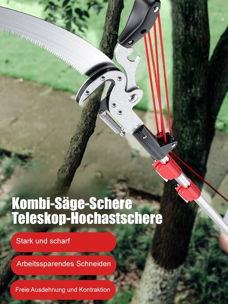 Teleskop-Gartenschere 
