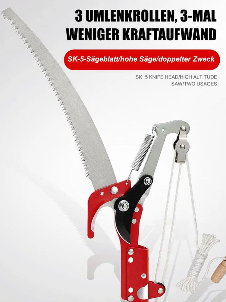 Teleskop-Gartenschere 