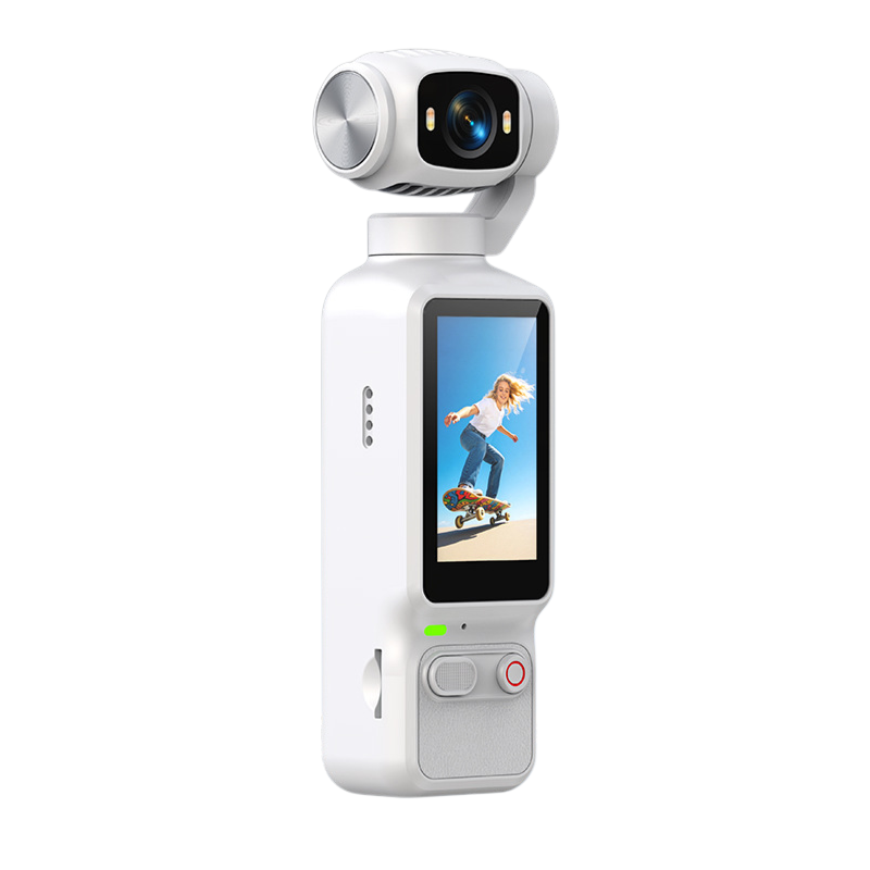 【Schluss mit schweren Kameras und verwackelten Smartphone-Videos.】Mini 3-Achsen Gimbal-Kamera – Profi-Videos im Taschenformat 🎬🎒