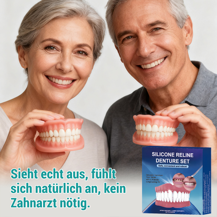 【3-in-1】Zahnersatz-Verschönerungsset 📦,zuerst anprobieren, überzeugen und dann ohne Sorge bezahlen