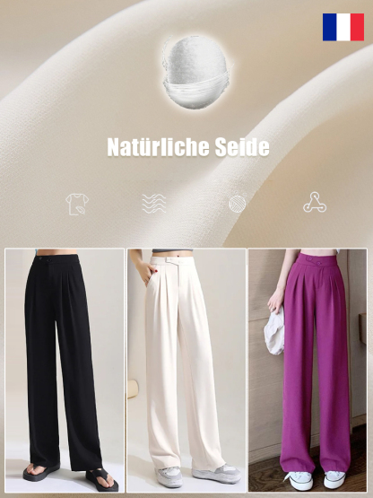 5kg leichter aussehen - Sofort! 💃 Coole Hose mit weitem Bein und weitem Bein
