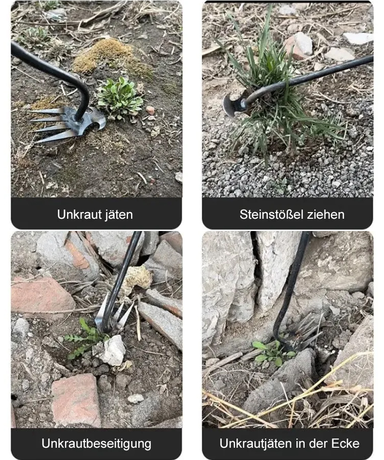 Multifunktionaler Unkrautstecher und Löser