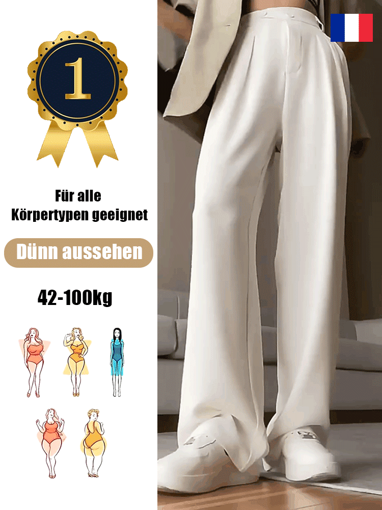 5kg leichter aussehen - Sofort! 💃 Coole Hose mit weitem Bein und weitem Bein