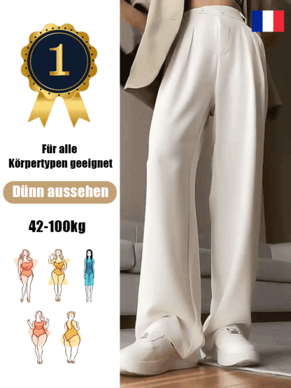 5kg leichter aussehen - Sofort! 💃 Coole Hose mit weitem Bein und weitem Bein
