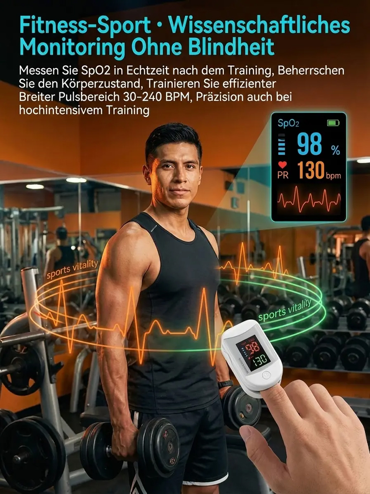 Mobiles Vitaldaten-Messgerät – Der smarte Gesundheitswächter für Zuhause 🩺❤️