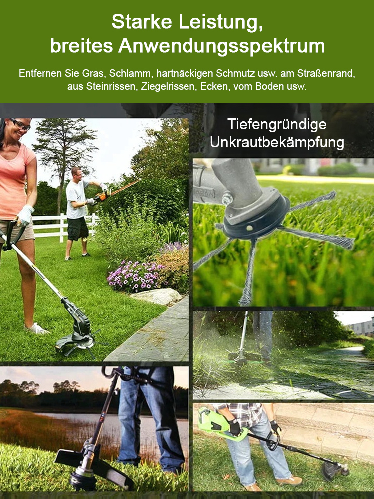 Kleiner Lithium-Mähkopf