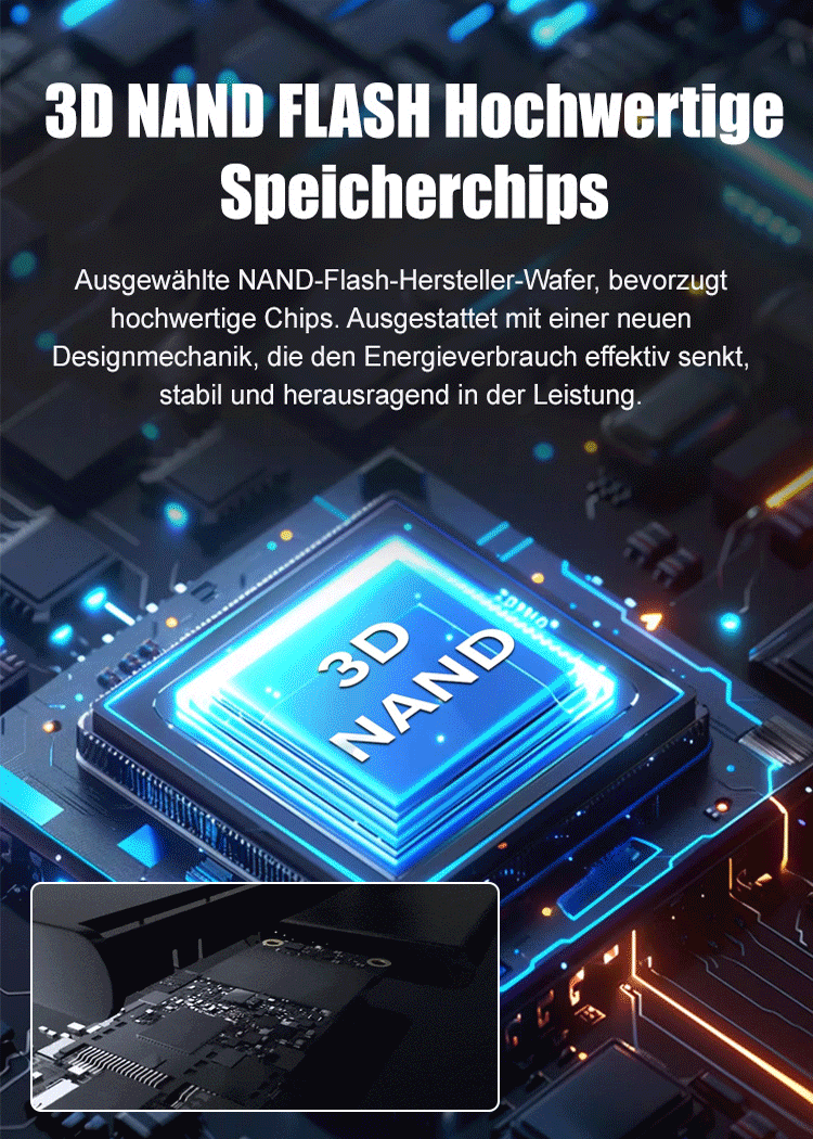 Dies ist eine einmalige Gelegenheit, eine tragbare SSD mit echten 16 TB extragroßer Kapazität und einer Übertragungsgeschwindigkeit von 1000 MB/s zum Preis einer Tafel Schokolade zu kaufen! 🍫💾🔥