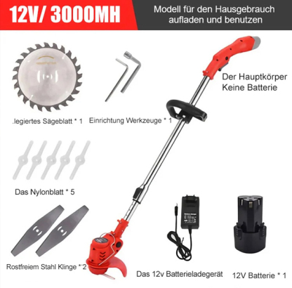 Leistungsstarker elektrischer Rasenmäher