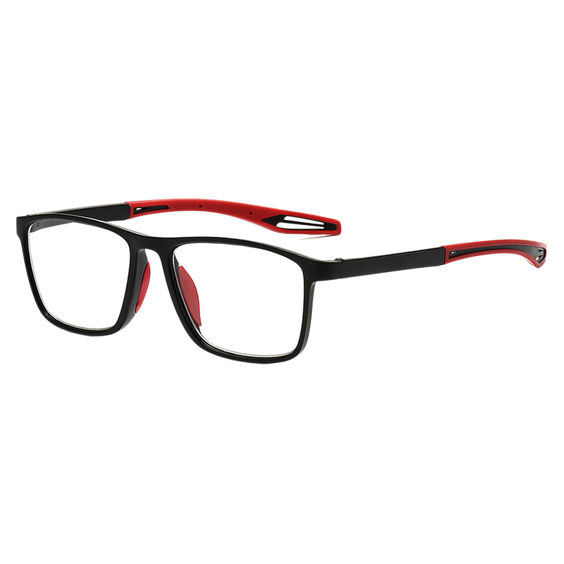【Die letzte Brille, die Sie jemals brauchen! 👓✨】Multifokus-Farbwechsel-Anti-Blaulicht-HD-Silikon-Sport-Lesebrille