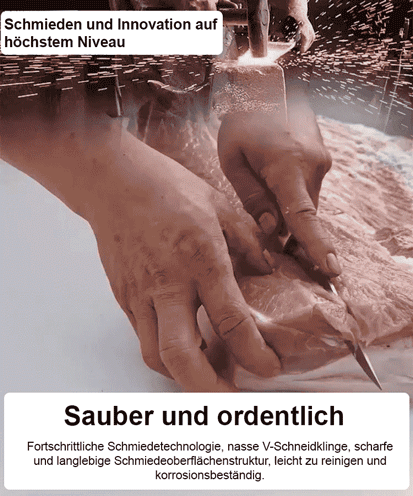 🌟Dies ist ein legendäres Messer, das zwanzig Jahre lang scharf bleibt, ohne nachgeschärft werden zu müssen, und es hat von Verbrauchern und Medien hohe Anerkennung und Empfehlungen erhalten!
