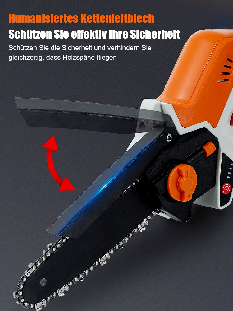 Kleine handgeführte Lithium-Kettensäge