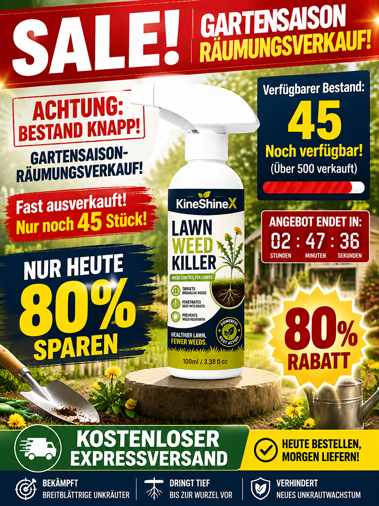 Der ultimative Unkrautvernichter – Nie wieder mühsames Jäten! 🌿