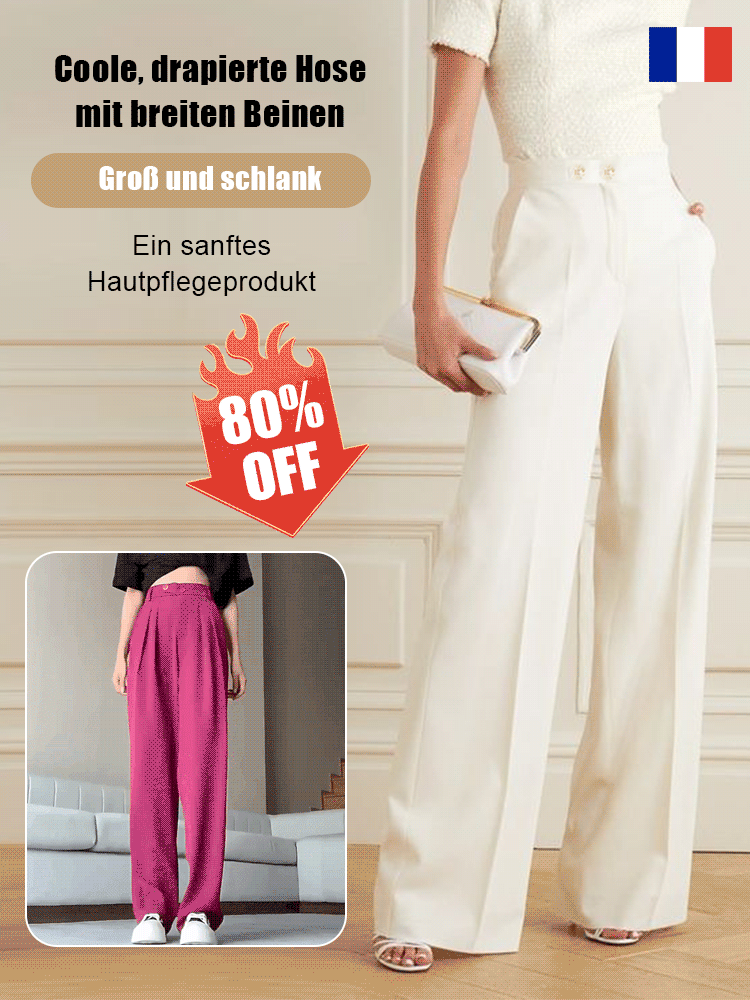 5kg leichter aussehen - Sofort! 💃 Coole Hose mit weitem Bein und weitem Bein