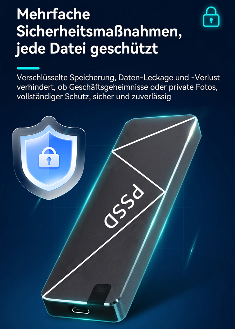 Dies ist eine einmalige Gelegenheit, eine tragbare SSD mit echten 16 TB extragroßer Kapazität und einer Übertragungsgeschwindigkeit von 1000 MB/s zum Preis einer Tafel Schokolade zu kaufen! 🍫💾🔥