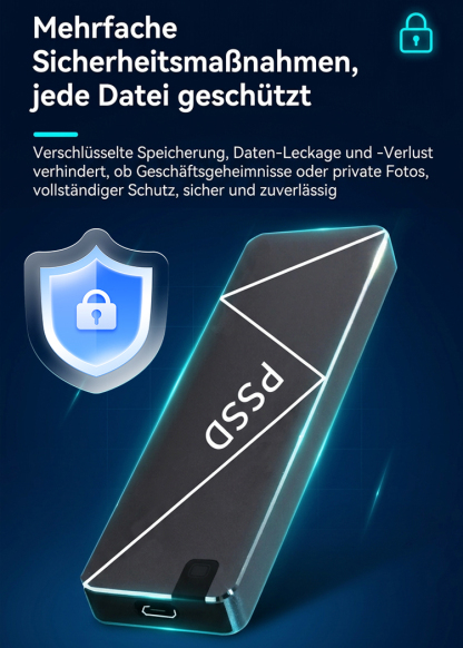 Dies ist eine einmalige Gelegenheit, eine tragbare SSD mit echten 16 TB extragroßer Kapazität und einer Übertragungsgeschwindigkeit von 1000 MB/s zum Preis einer Tafel Schokolade zu kaufen! 🍫💾🔥