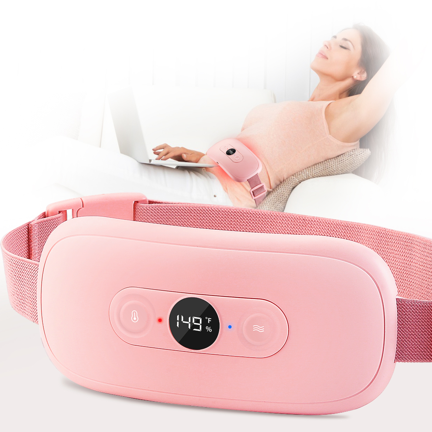 Portable Heating Pad Period Cramps