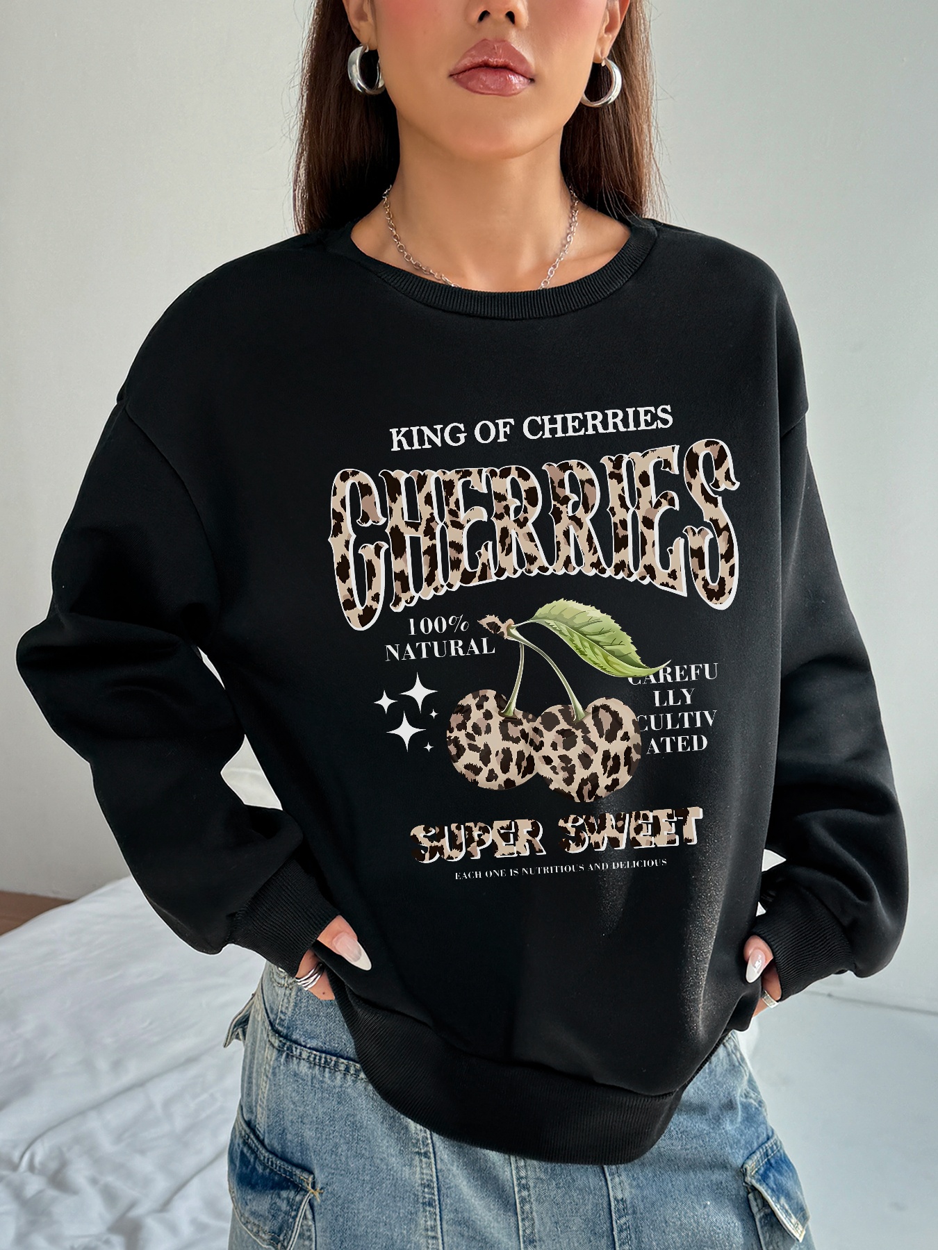 Damen Casual Sweatsuit mit Pockets und Fleece