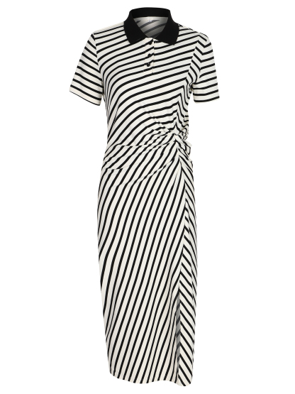 LAPA Women's Striped Dress Summer Dress Shirt Dress Elegant Wrap Dress Midi Dress