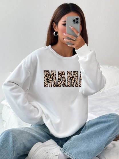 Damen Casual Sweatsuit mit Pockets und Fleece