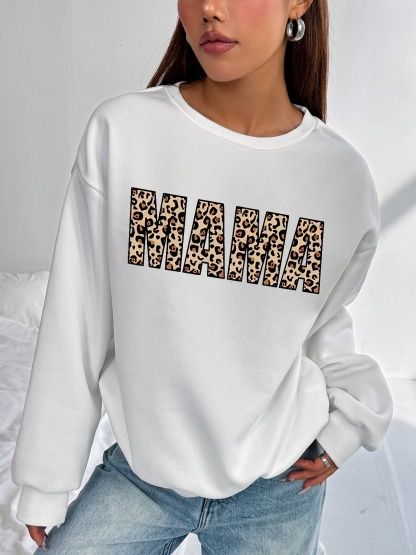 Damen Casual Sweatsuit mit Pockets und Fleece