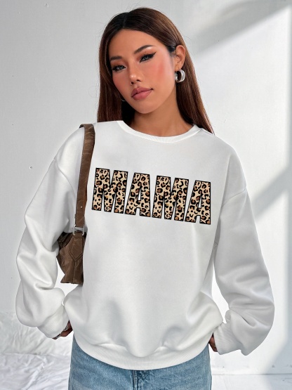 Damen Casual Sweatsuit mit Pockets und Fleece