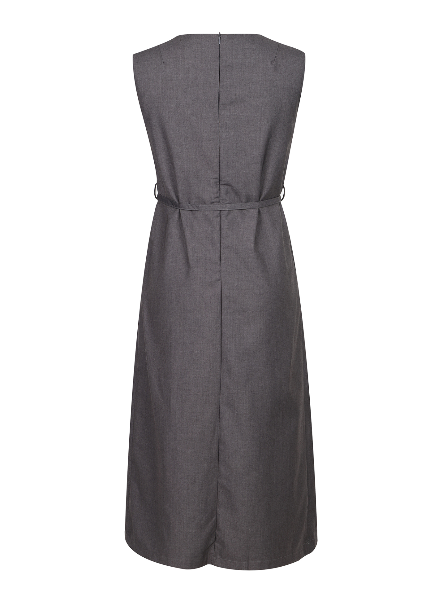 LAPA Women's V-Neck Sleeveless Midi Dress A-Line Dress Elegant Party Dress
