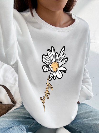 Damen Casual Sweatsuit mit Pockets und Fleece