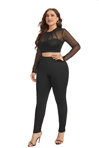 Women's Sexy Mesh Long Sleeve Tops for Women Mock Neck See Through Fitted Sexy Going Out Top