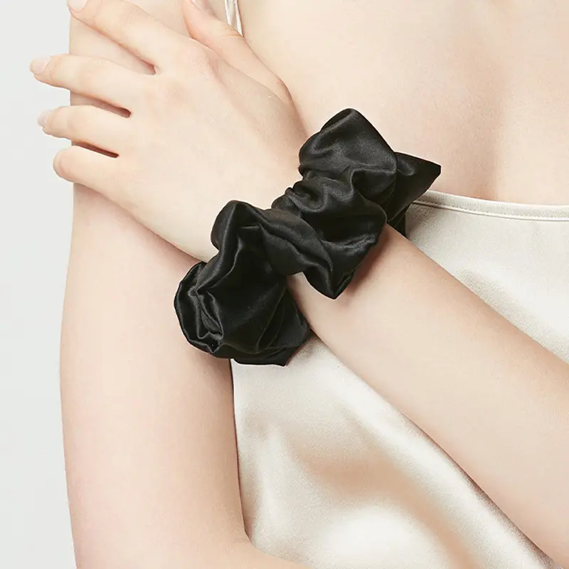 19 momme silk scrunchies 3-piece set