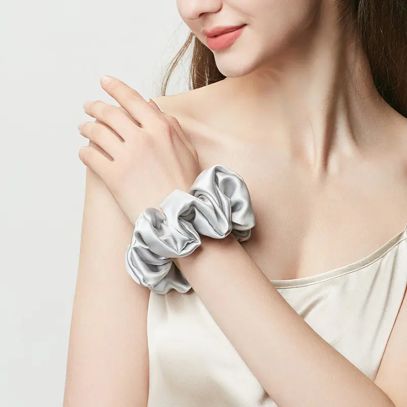 19 momme silk scrunchies 3-piece set