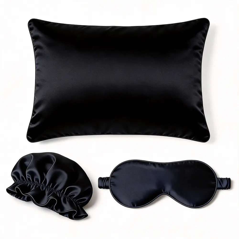 Silk Deep Sleep Repair Set Eye Mask + Pillowcase + Bonnet