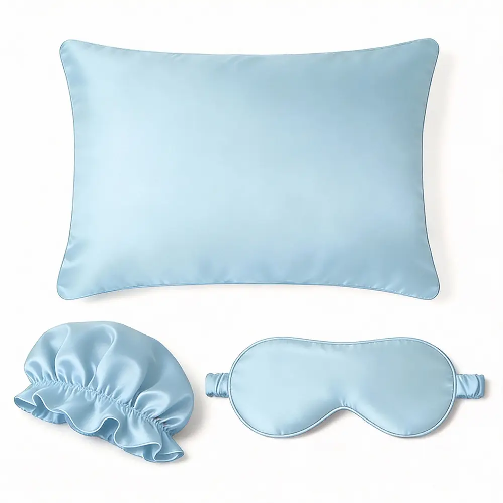 Silk Deep Sleep Repair Set Eye Mask + Pillowcase + Bonnet