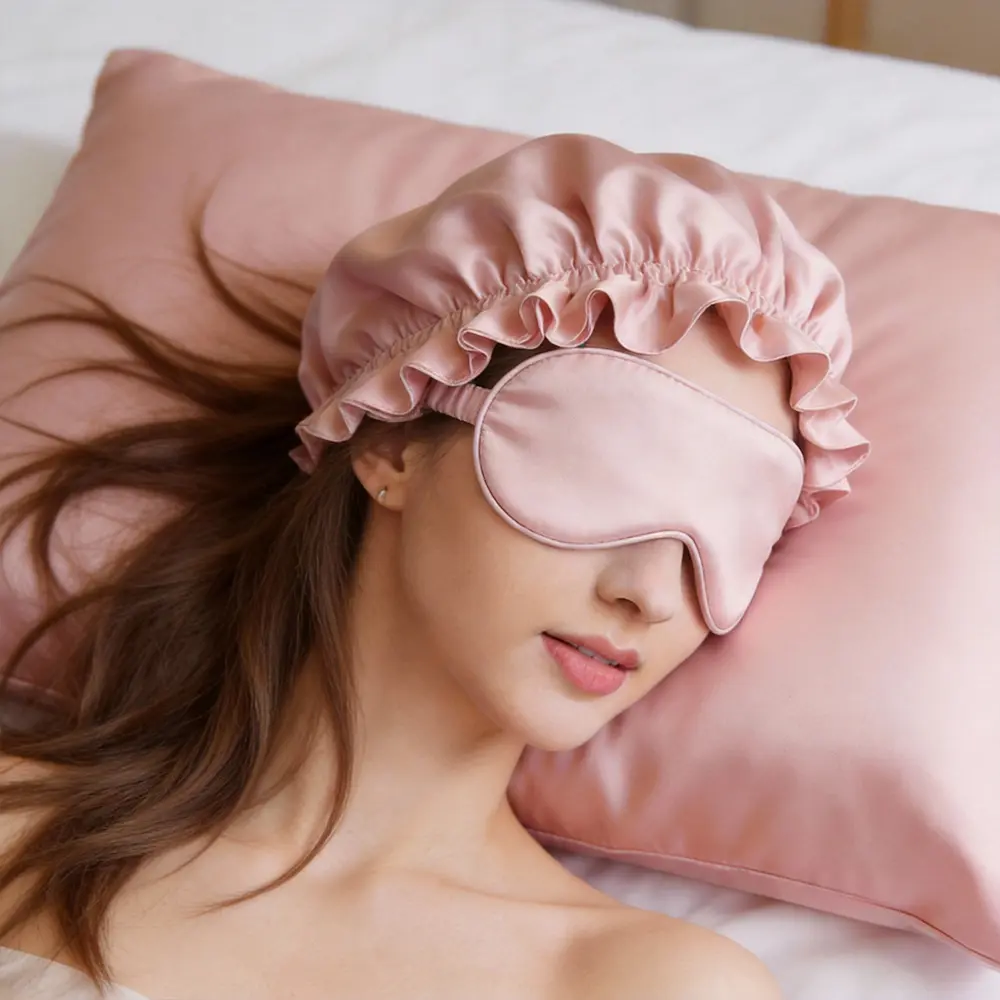 Silk Deep Sleep Repair Set Eye Mask + Pillowcase + Bonnet