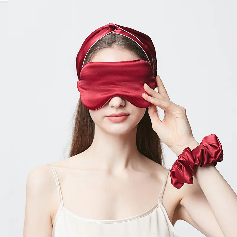 22 momme silk eye mask for sleeping