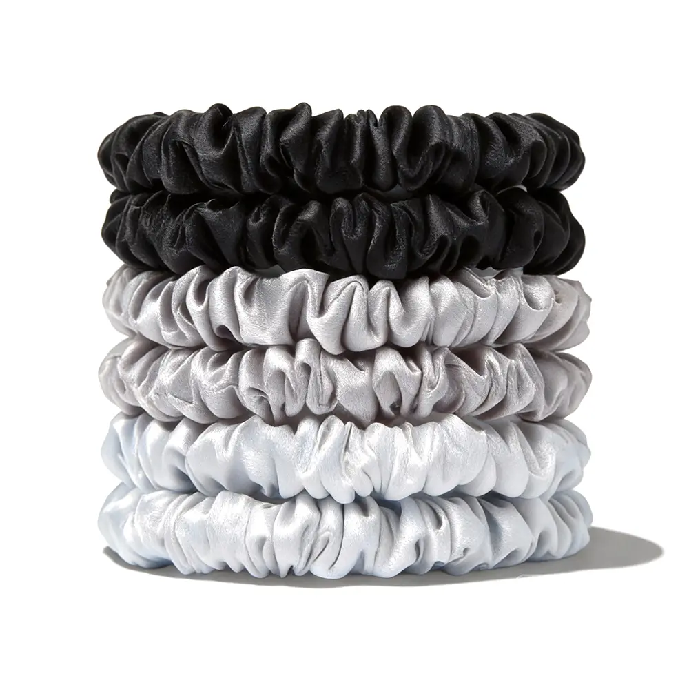 19 momme silk scrunchies 3-piece set