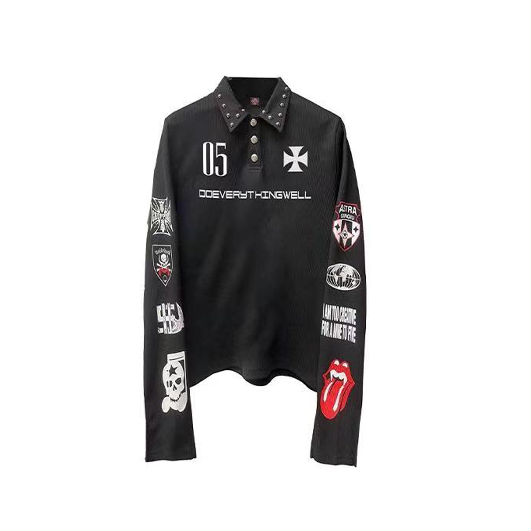 DETWONLINE™Retro polo shirt