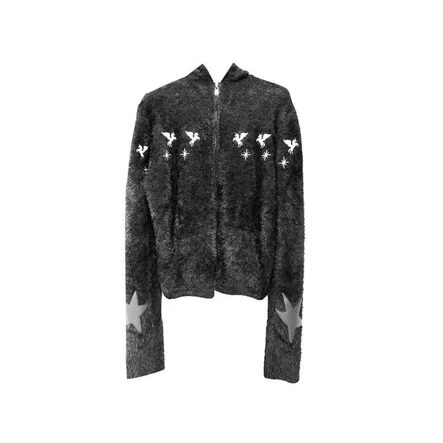 DETWONLINE™Mohair sweater jacket