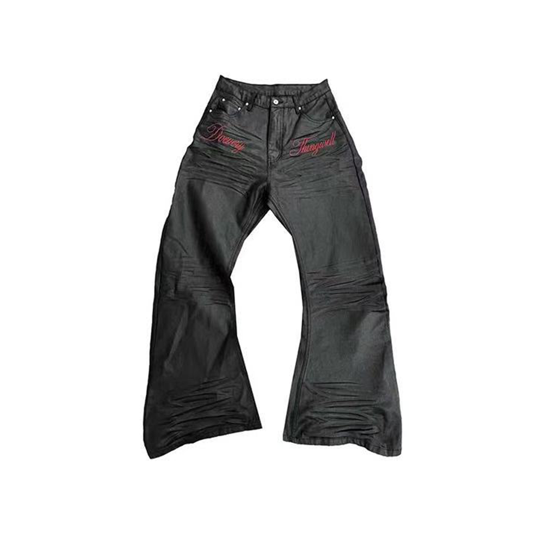 DETWONLINE™Waxed-coated jeans