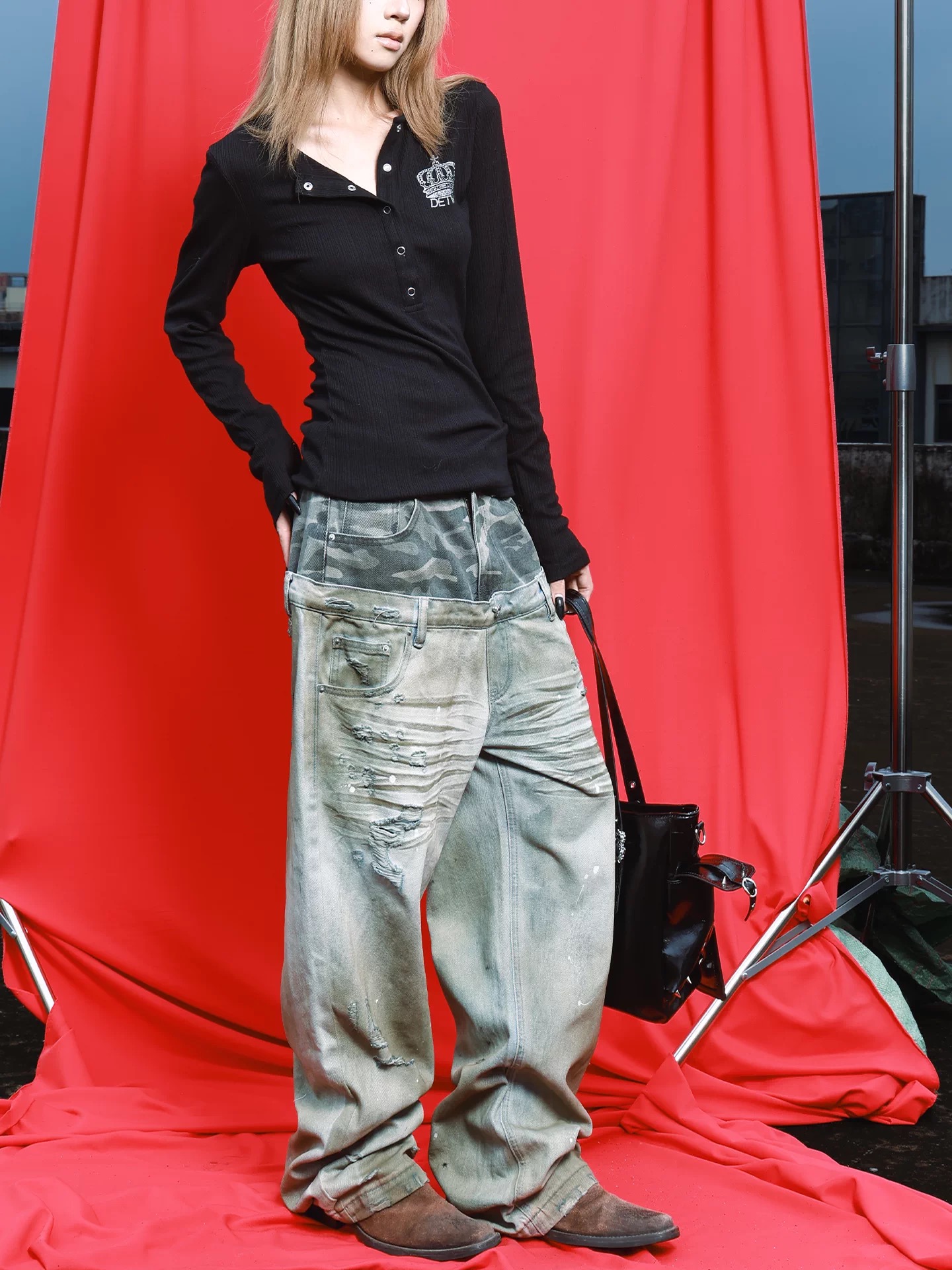 DETWONLINE™"Hunting Suit"Denim Jeans