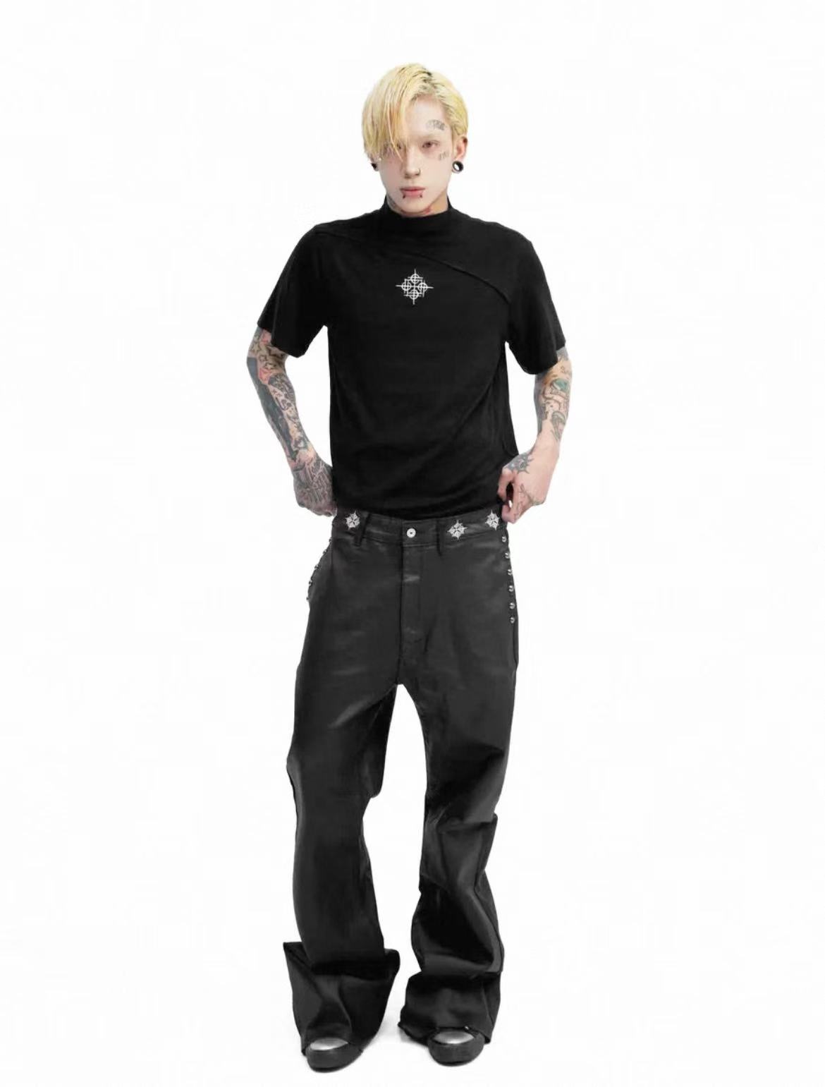 Detwonline Punk Street Black Waxed Jeans