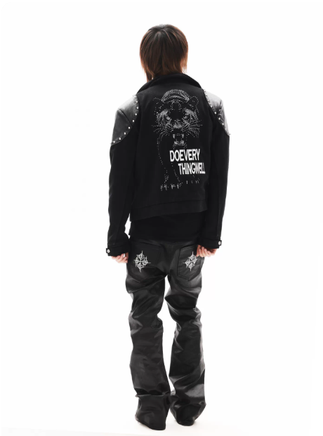 DETWONLINE™"Black Panther"Zip‑Up Jacket