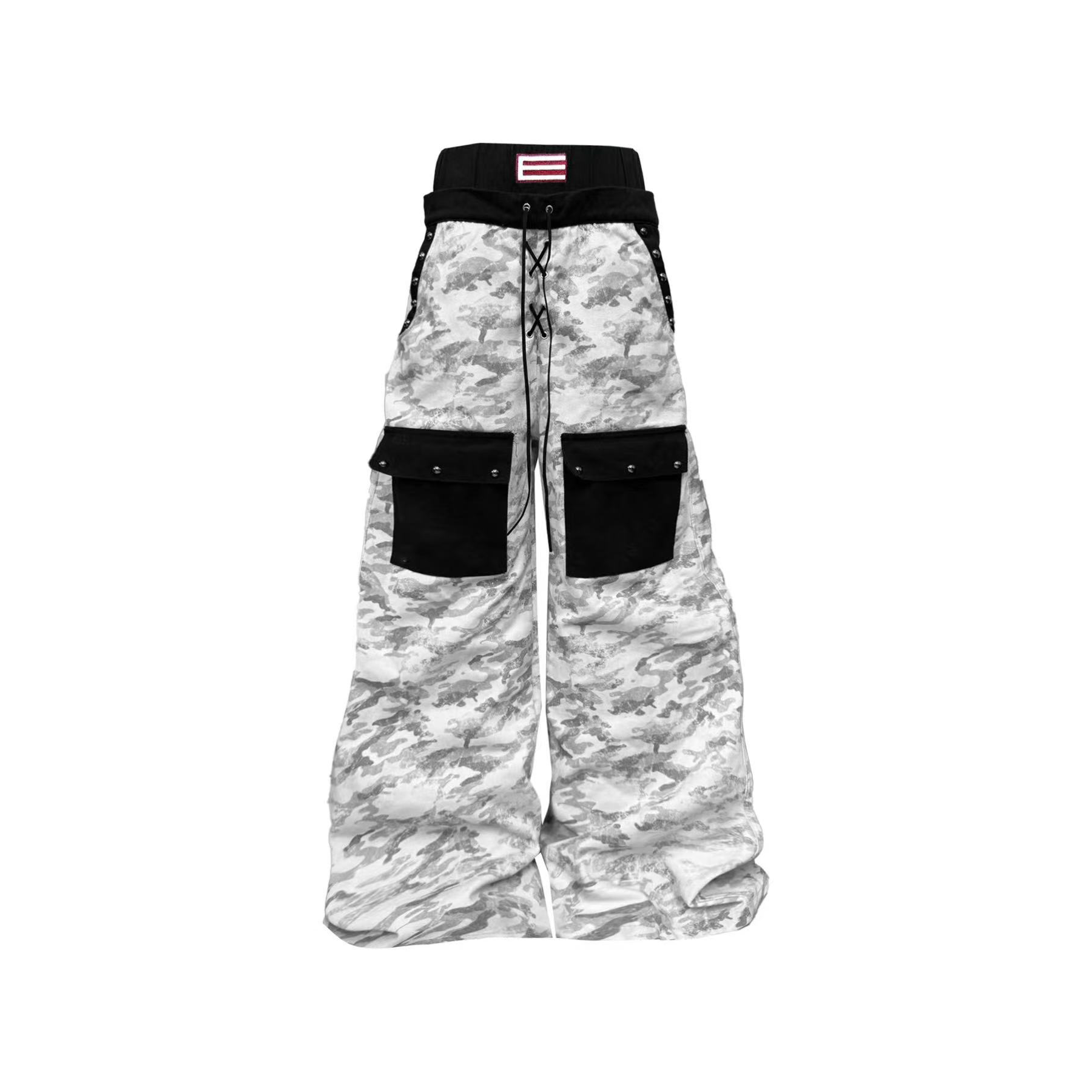 DETWONLINE™Camouflage double waistband jeans