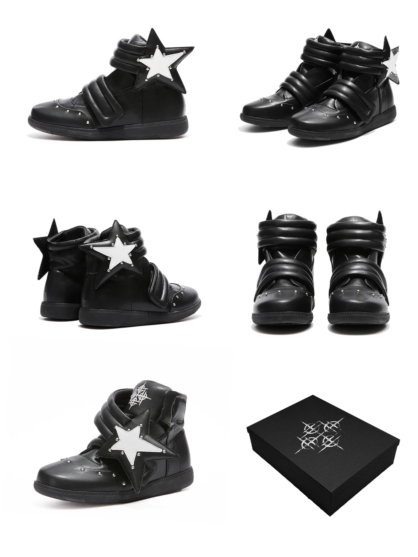 DETWONLINE™"Bootleg"Round‑Toe Skate Shoes
