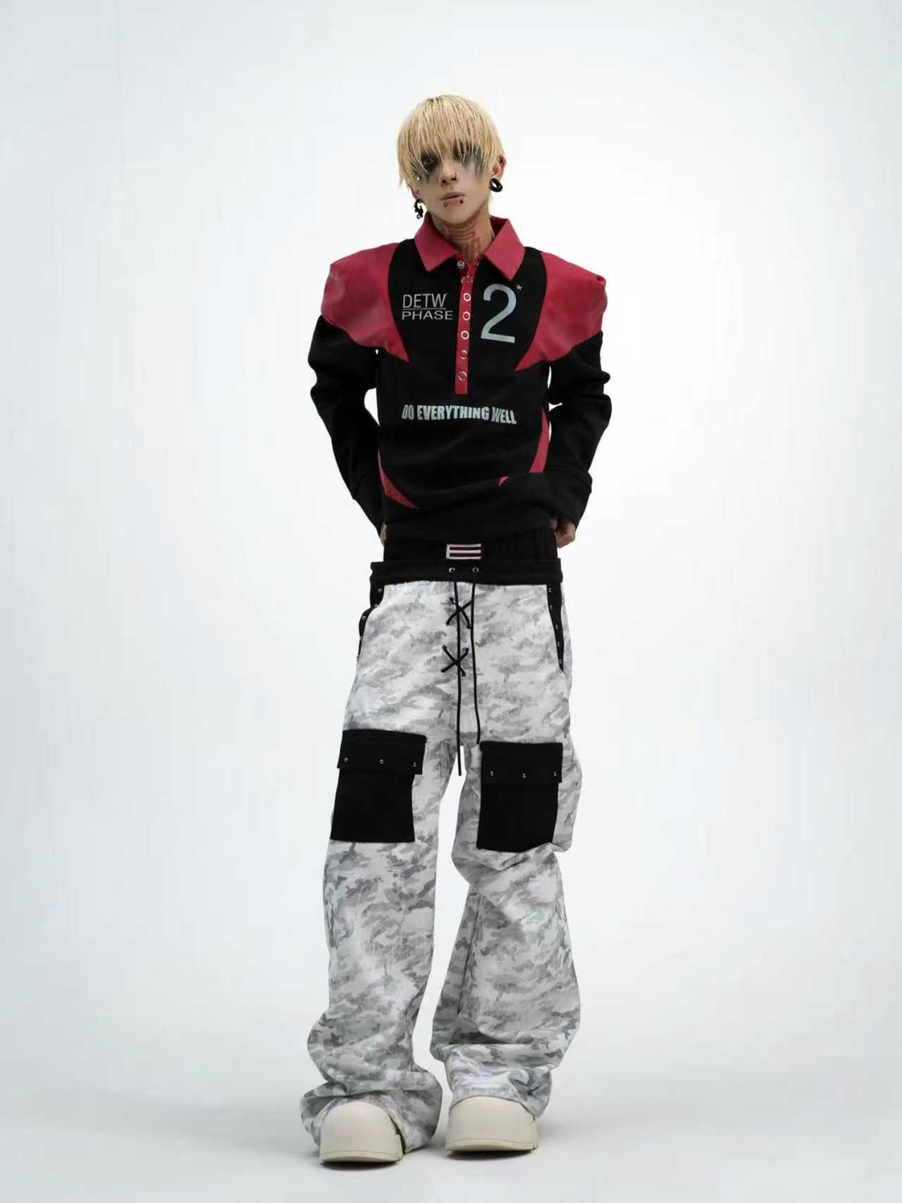 DETWONLINE ™Color-Block Polo Shirt